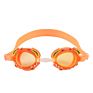 Sinle Crab Cartoon Shape Novelty Swimming Goggles Tempered Glass Children Swimming Goggles for Kids Safety