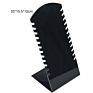 Small Black White Acrylic Necklace Pendant Board Holder Stand for Jewelry Display