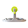 Smart Pet Feeder Adjustable Height Interactive Cat Dog Toy Roller-Type Food Slow Feeder Dog Bowl