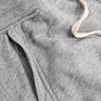 Soft Fabric Drawstring Fitted Fleece Shorts for Men