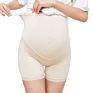 Soft Safety Short Women over the Bump Maternity Panties High Waisted Postpartum Short Pants Adjustrable Strap Pregnant Boyshort
