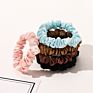 Solid Color Thin Hair Rope Small Size Satin Skinny Hair Scrunchies