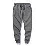 Solid Color Xxl Autumn Jogger Pants Customize Mens Long Trousers with Pocket Black Casual Sweatpants Men