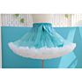 Special Polyester Knitted Breathable Sweet Solid Color Chiffon Girl Skirt
