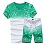 Sports T-Shirt Sets, Printed Casual Shirt and Shorts Use T Shirt Packaging Tshirts/