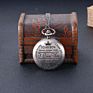 Spot Pocket Watch Parents Gift Pocket Watch Cool Pendant Clock Retro Golden Casual Pocket Watch