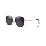 Square Frame Alloy Metal Polarized Lunette De Soleil Shades Designer Sunglasses