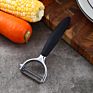 Stainless Steel Blade Potato Y Zinc Alloy Peeler Vegetable Peeler for Fruit with Non-Slip Handle