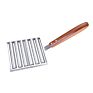 Stainless Steel Dog Sausage Roller Rack with Extra Long Wood Handle