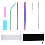 Stainless Steel Drinking Straws Environmentally Friendly Gold Edible Straw Metal Drinking Straws Set