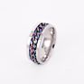 Stainless Steel Jewelry Titanium Steel Chain Rings for Men Rotatable