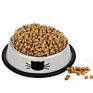 Stainless Steel Pet Food & Water Feeding Bowl, Dog Cat Bowl