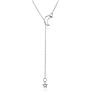 Sterling Silver Moon Star Ladies Necklace Personality Jewelry Collarbone Chain Pendant