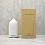Stone Diffuser in Black, 160Ml Capacity, 3.4In X 7 In,Opitonal Light,Safety-Off Switch,Ultrasonic