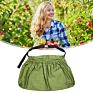 Storage Pocket Bag Egg Gathering Apron Fruit Vegetable Harvest Apron Garden Fruit Picking Apron Waist