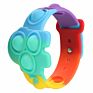 Stress Bracelet Fidget Wrist Strap Silicone Stress Relief Wristband Squeeze Fidget Bracelet Toy