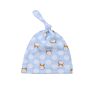 Stretchy Soft Top Knot Baby Beanie Hat