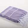 Striped Large Peshtemal Terry Back Turkish Bath Fouta Towel