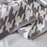 Style 100% Cotton Knitted Throw Blanket Couch Cover Blanket Single Double King Super King Euro Size