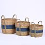 Style Collapsible Large Size Cotton Rope Woven Laundry Storage Box Basket