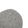 Style Direct Adults Warm Soft Acrylic Gray Woven Patch Plain Skiing Beanie Cap Knitted Hat