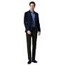 Stylish Casual Unique Polyester Corduroy Suit Coat Jacket Blazers for Men