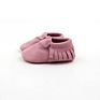 Stylish Soft First Walker Shoes Boys Girls Suede Leather Moccasins