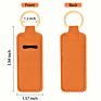 Sublimation Neoprene Keychain Lip Balm Chapstick Holder