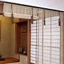 Sunc Wide Blade Bead Rope Bamboo Roller Blinds Curtains for Windows