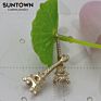 Suntown Diy Alloy Silver Pendant Mini Eiffel Tower Charms Paris Charms Bling Jewelry Women Accessories Accesorios