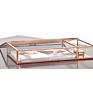 Supply Assorted Colors Glass Jewelry Box Rose Gold