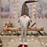 Swedish Christmas Dolls Tomte Long Leg Gnome Plush Doll Handmade Home Decor Collectible Dolls Desktop Ornament