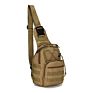 Tactical Shoulder Bag 600D Outdoor Military Molle Sling Backpack Sport Chest Pack Daypack Bags for Camping, Hiking, Trekking