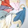 Tassels Organic Cotton Baby Waterproof Bibs Baby Bibs Cotton
