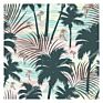 The Outlet Tropical Palm Trees Island Design Digital Printed Hawaii Fabric for Clothes