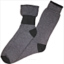 thermal winter red stripe grey thick business crew men work wool Socks