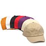 Thick Unstructured Embroidery Cotton Twill Dad Hats with Leather Strap