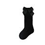 Thin Cotton Mesh Socks with Bowknot Hollowed Shifted in the Tube Solid Color Baby Socks for Baby Kids