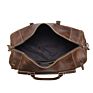 Tiding Vintage Large Mens Weekender Top Grain Crazy Horse Leather Travel Duffle Bag Overnight Bag with Shoe Compartment