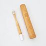 Toothbrush + Case Kids Bamboo Toothbrush Travel Kit with Customized Logo