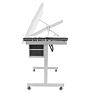 Top Adjustable Drafting Table Craft Table Drawing Desk with Drawers