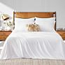 Top Soft and Silky anti Bacterial Organic Oeko-Tex 100 Bamboo Bed Sheets Set and Bamboo Duvet Cover
