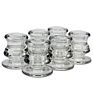 Transparent Glass Candle Holder for Candles