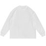 Tshirt Long Sleeve Black Tshirt Men Heavyweight Vintage Washed Shirt