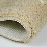 Tufted Living Room Mat Non-Skid Absorbent Bathroom Floor Mat Gradient Microfiber Oval Bath Mat