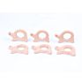 Turtle Shape Wooden Teether Baby Toys Pet Chewing Toys Wood Teether Toys Baby