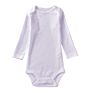 Unisex Baby 5-Pack Short-Sleeve Plain White Romper Bodysuit
