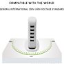 Usb Charger 5 6 Port Desktop Usb Charging Station Multi Function Charger