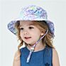 Uv Protection Toddler Baby Girl Travel Bucket Beach Sun Hat with String