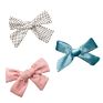 Velvet Hair Bow Clips Girl Bow Clip Set of 4